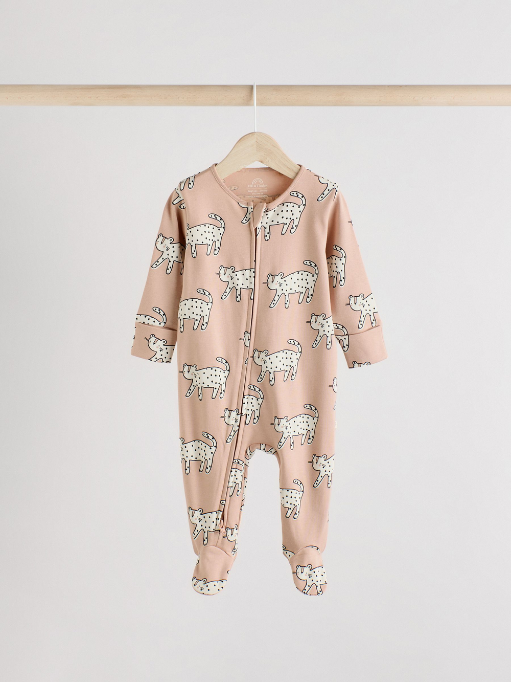 Комбинезон / Cлип для малышей Next AA5-958, 3 шт., Бежевый