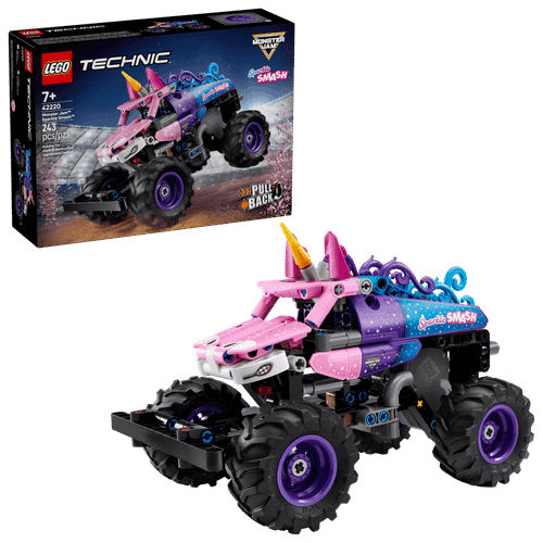 Конструктор LEGO Technic 42220 Monster Jam Sparkle Smash Pull-Back