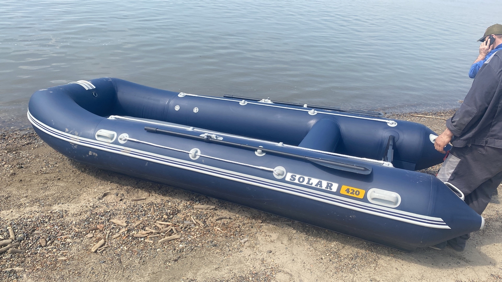 Лодка надувная моторная SOLAR-420 Strannik (Оптима)