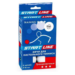 Мячи Start Line Training 3* (6 шт, бел.)