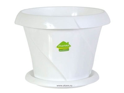 Кашпо "Флориана" 2,8л с поддон. 46576