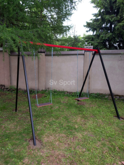 Монтаж уличных качелей Sv Sport