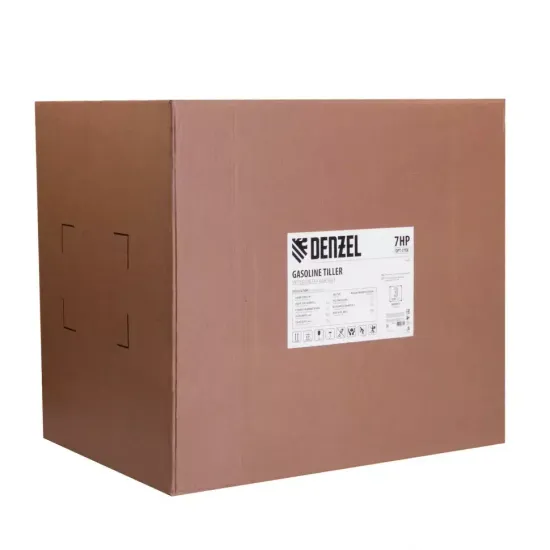 Мотоблок "DENZEL" DPT-370X  (7 л.с., с понижающей передачей)