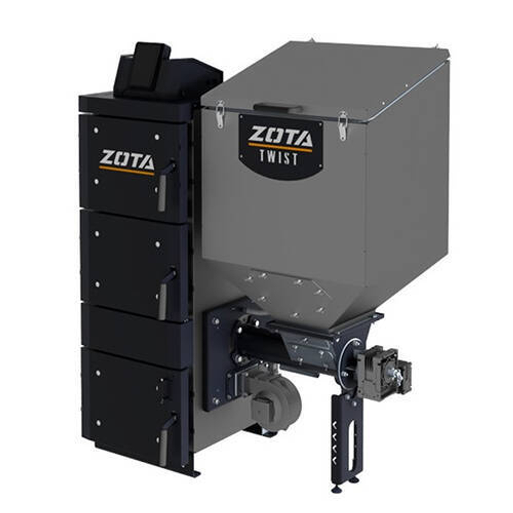 Котел пеллетный ZOTA Twist Plus - 32 кВт (с автоматической подачей топлива)