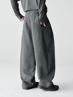 Брюки Nothomme Blue Spring Outdoor Straight-Leg Curved-Knife Pants MICROFT Eco-Friendly Soft Breathable Water-Repellent Dress Trousers