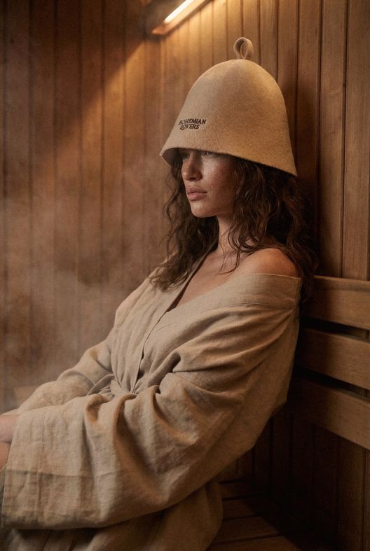 Шапка для бани Bohemian Lovers, шерсть / Bohemian Lovers