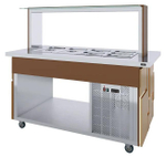 Салат-бар холодильный Luxstahl Megapolis СБ-1500 Premium