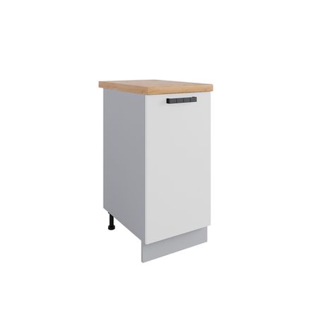 Кухня Модуль С 400 Ройс Белый Скин