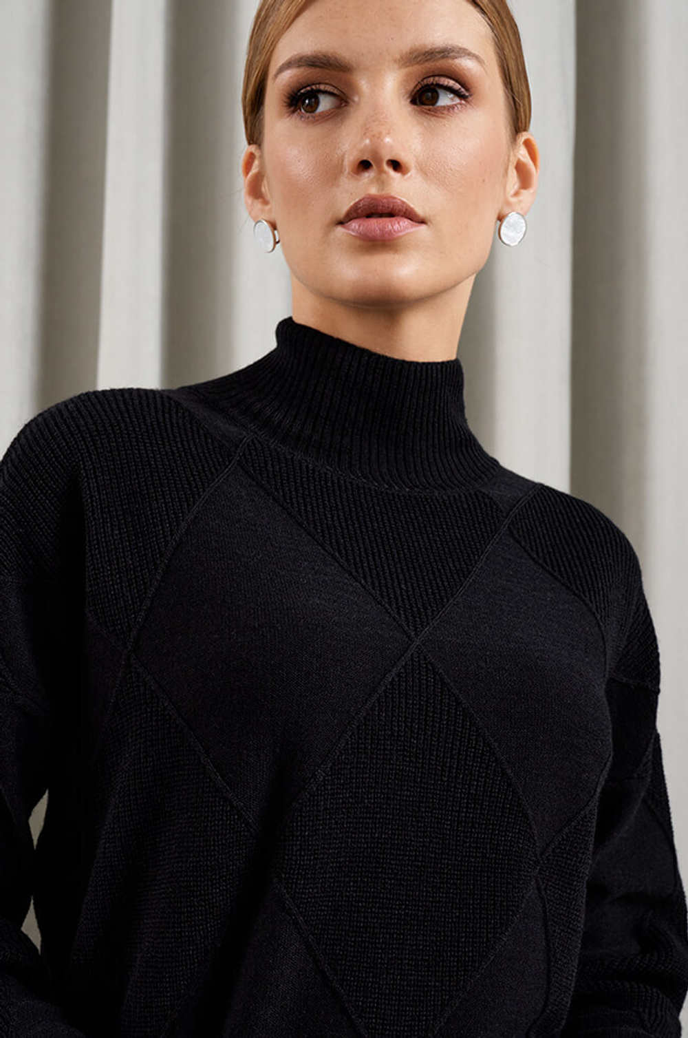 22922 Джемпер женский (черный)