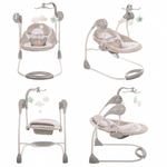 PITUSO электрокачели Ariola Grey/Серый 57*64*77 см