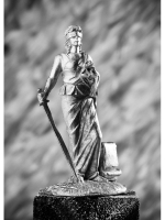 Оловянная миниатюра Богиня Фемида