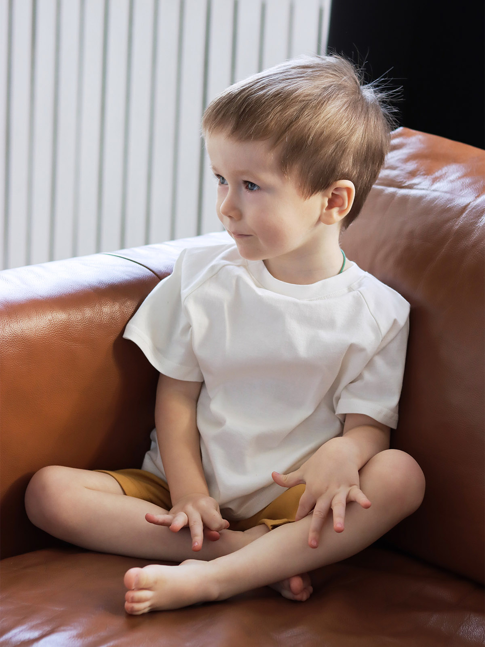 Футболка унисекс Mjölk Экрю