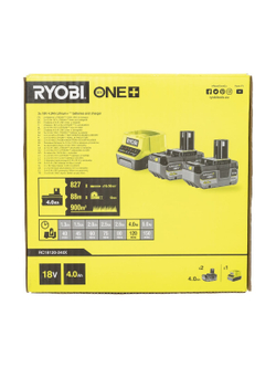Набор 2xRB1840X + RC18120 RC18120-240X (18В; 4 Ач)  Ryobi 5133005092
