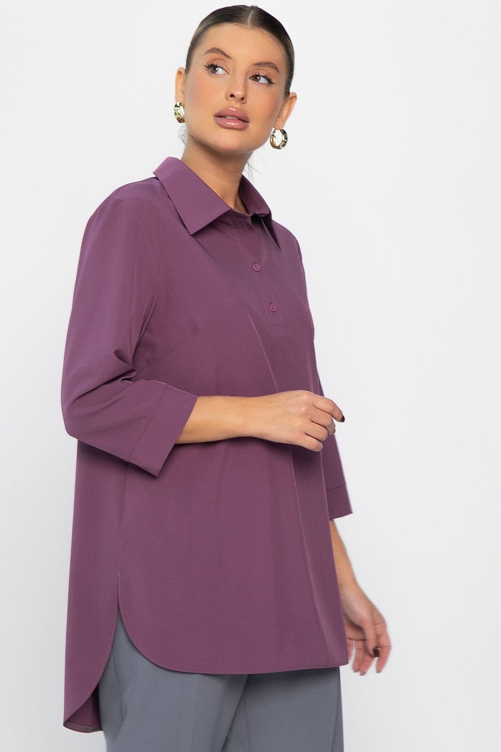 Блуза Искра (пыльная роза) Б14465-3М LT Collection