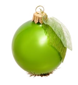 Элита НФ-201/2 Фигурка «Яблоко» ёлочное украшение