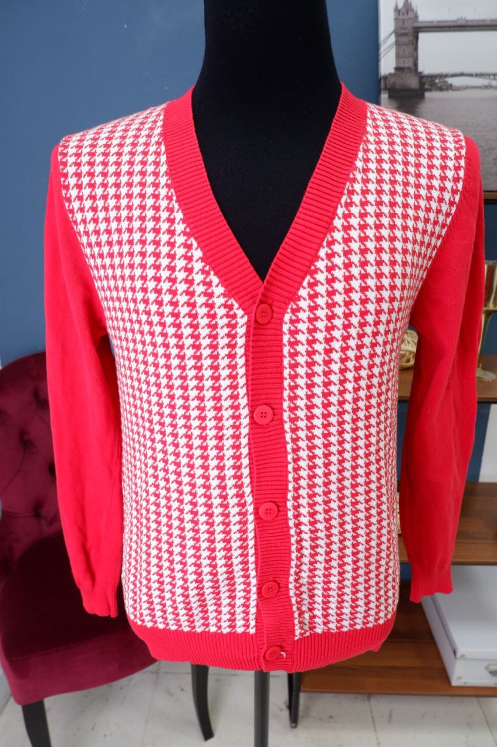 Кардиган Wang Wono яркий 48 размер