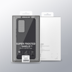 Чехол усиленный двухкомпонентный от Nillkin для Xiaomi 12T и Redmi K50 Ultra, серия Super Frosted Shield Pro, черный цвет