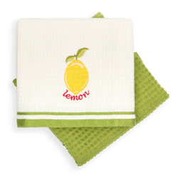 Набор кухонных полотенец 2шт 40х60 Arya home Olive B