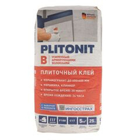 Клей для плитки Плитонит В С1Т 25 кг