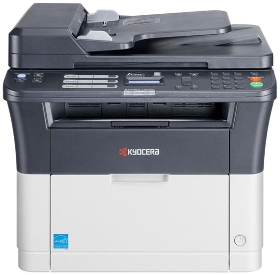 МФУ лазерное KYOCERA FS-1025MFP, ч/б, A4, белый/черный