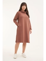 Платье худи из футера