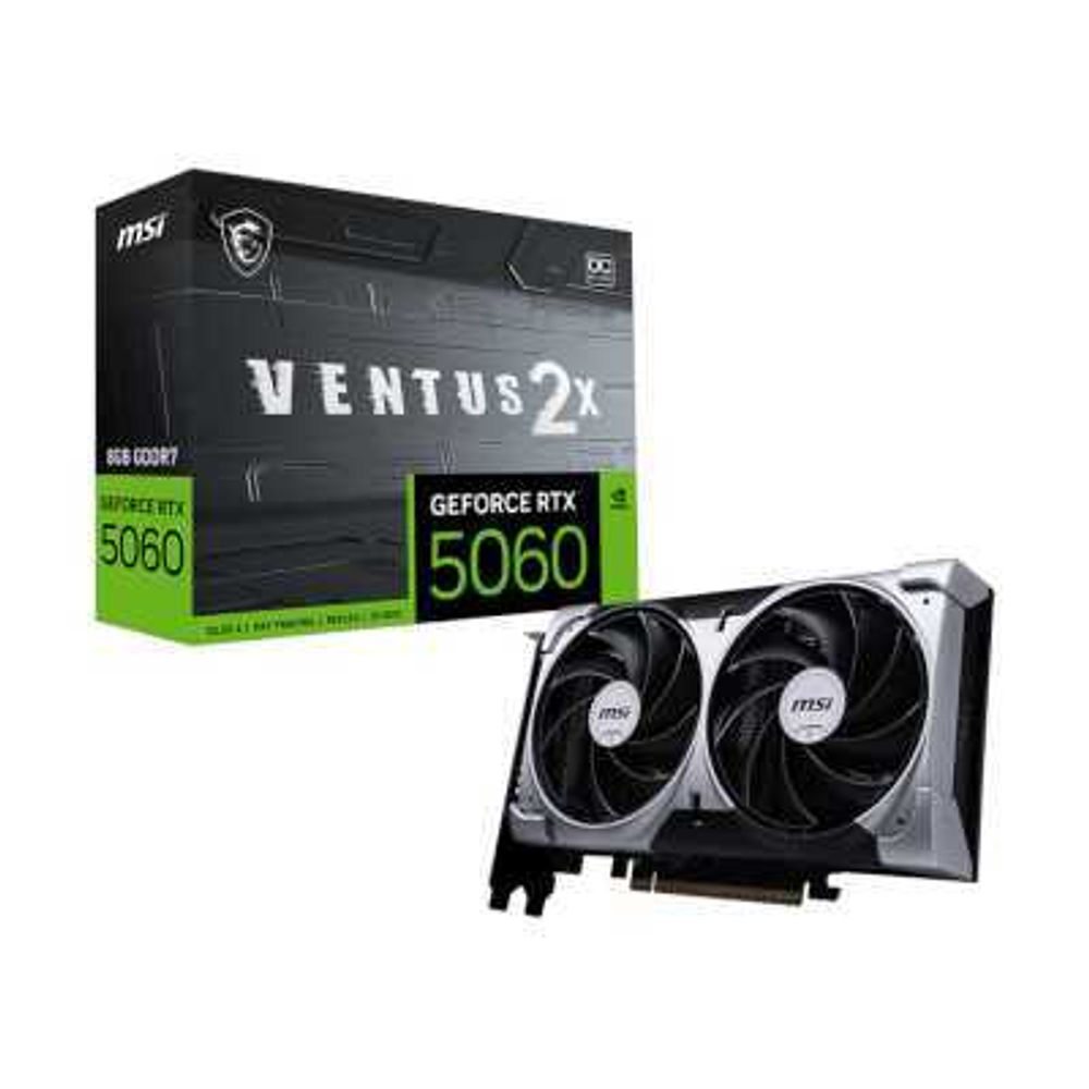 Видеокарта MSI nVidia GeForce RTX 5060 8G Ventus 2X OC