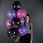 Шар (12''/30 см) Мрачная стори, Уэнсдей, Ассорти, пастель, 1 ст, 25 шт.