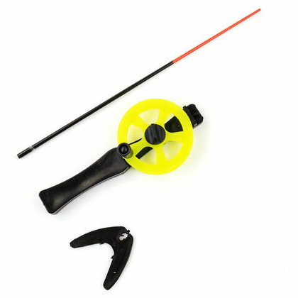 Удочка зимняя Три кита Профи УП-3 с пластиковой ручкой (хлыст стекловолокно)