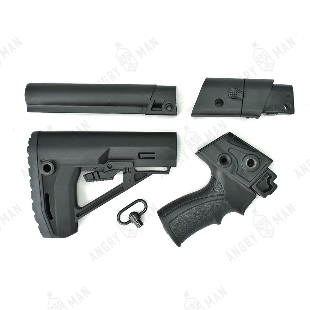 Комплект: Телескопический складной приклад на охотничью Сайгу, Nord, K.Arma