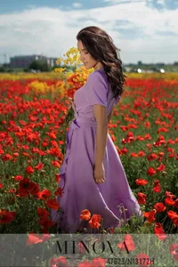 Платье 3172Н-Лиловый Minova