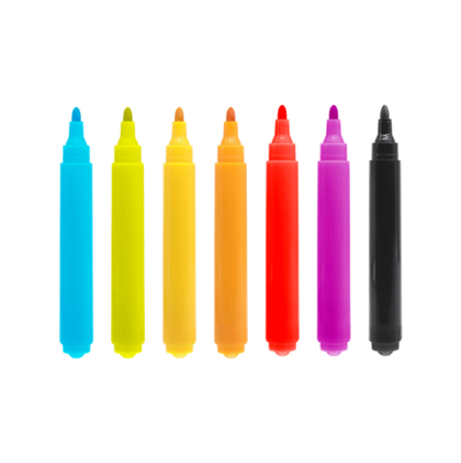 [Пример]Набор цветных фломастеров