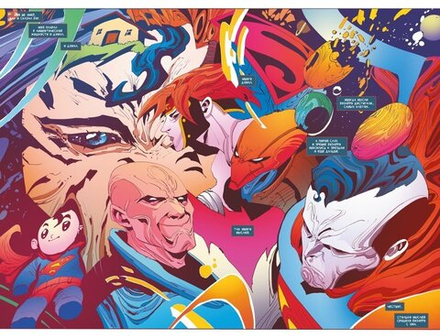 Комикс Красный Колпак и Изгои. Книга 2. Бизарро возрожденный. Спокойной ночи, Готэм!