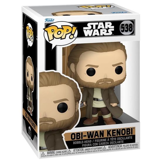 Фигурка Funko POP! Bobble Star Wars Obi-Wan Kenobi Obi-Wan Kenobi (538) 64558
