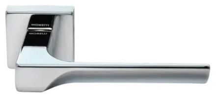 Ручка дверная FIORD S5 CSA раздельная на квадратной розетке