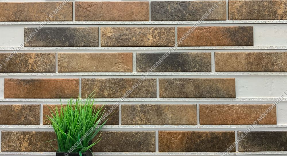 Керамин, Орегон 4, 245x65x7 - Клинкерная плитка для фасада и внутренней отделки