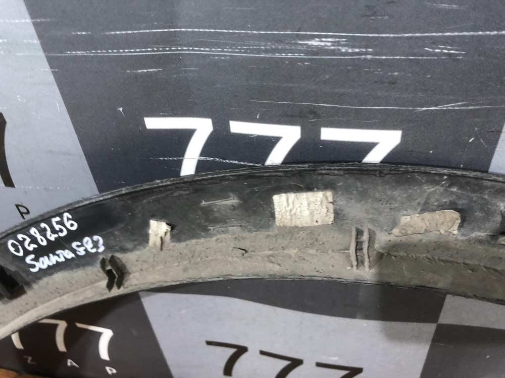 Накладка крыла переднего правого Santa Fe 3 (DM) 12-18 Б/У Оригинал 877122W000