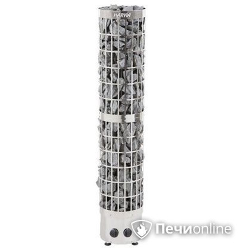 Печь для бани Harvia Cilindro PC66 нержавейка с встроенным пультом