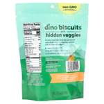 Beech-Nut, Dino Biscuits со скрытыми овощами, мускатный орех, 142 г (5 унций)
