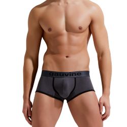 Мужские трусы хипсы темно-серые GAUVINE 3004