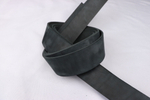 Ременная заготовка Шелк Черный гладкая