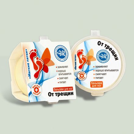 "Мягкие пятки" бальзам для ног от трещин