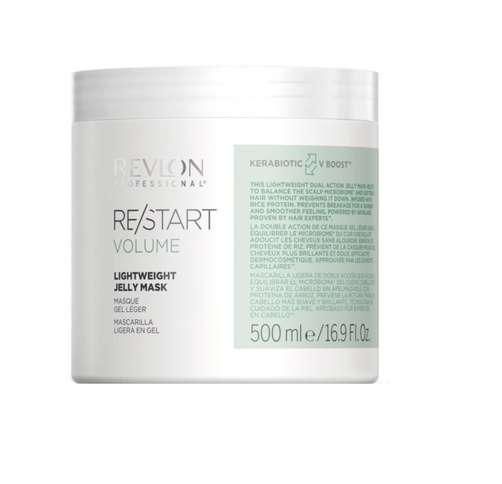 Неутяжеляющая маска-желе Revlon Professional Restart Volume Lightweight Jelly Mask 500 мл