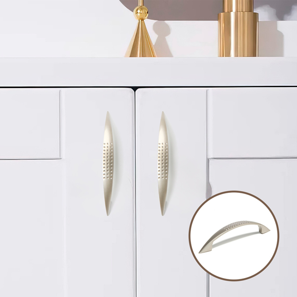 Ручка скоба STANDART РС003, м/о 96 мм, цвет матовый никель