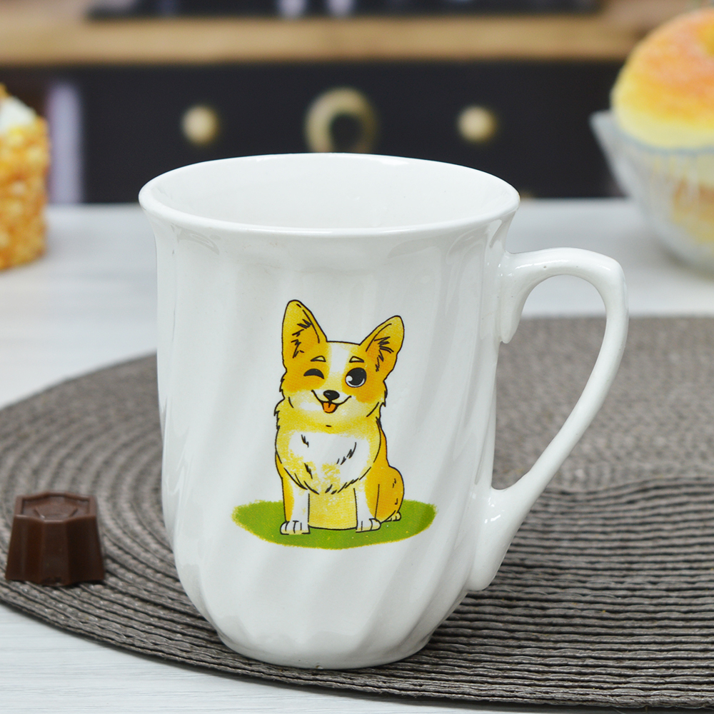 Кружка 225мл Щенок эконом (99790)