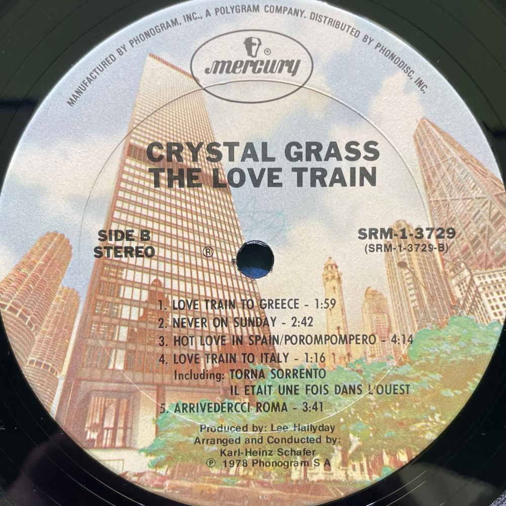 Crystal Grass With Kristi B. ‎– The Love Train (США 1978г.)
