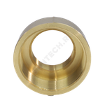 Муфта латунь никель переходная Ду 15х10 (1/2"х3/8") ВР/ВР 9019 ГОСТ 32585-2013 Aquasfera 9019-09