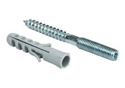 STOUT Шпилька сантехническая М8*100мм с дюбелем М 10*50