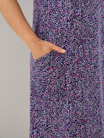 Платье П-012/синий-веткиягодки