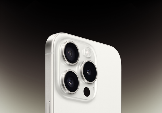 Телефон Apple iPhone 15 Pro 128Gb (White titanium)