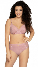 Трусики-слипы с сатиновым блеском материала (Размер: M) (Цвет: нежно-розовый)